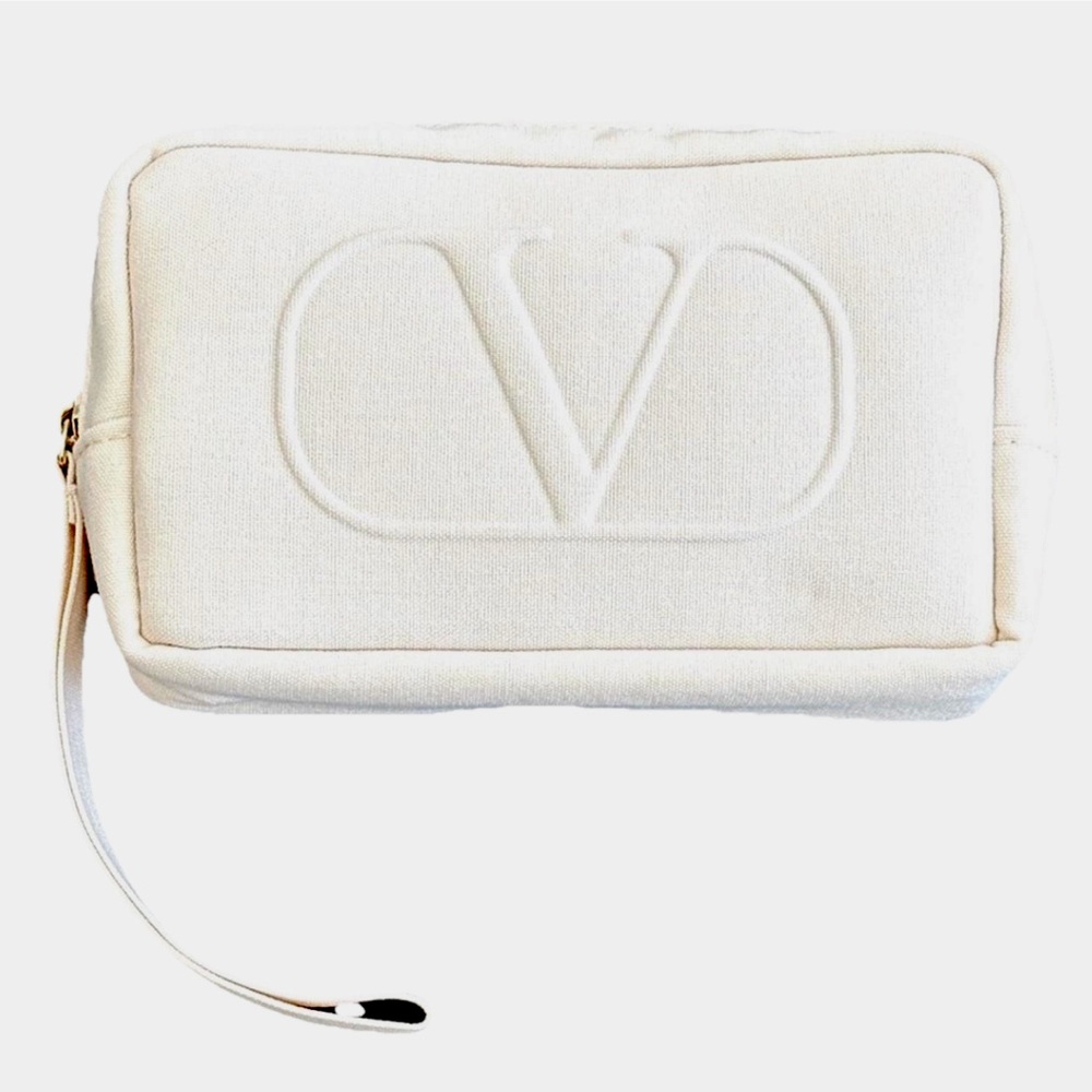 Valentino Beauty Cream Wristlet  Pouch